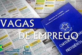 200 novas vagas de empregos ofertadas pelo Sine/PI