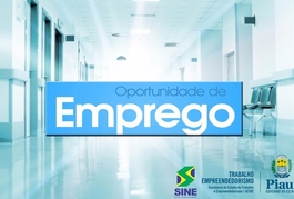 SINE-PI oferta 95 vagas de empregos para rede de hospitais em Teresina